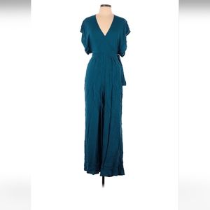 Tysa Teal full-length jumpsuit size M